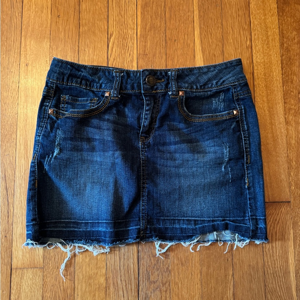 Vintage Y2K Denim Candie’s Mini Skirt